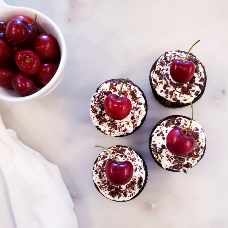 Black Forest Cupcakes