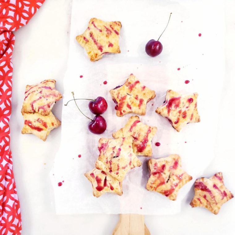 Star Shaped Cherry Hand Pies