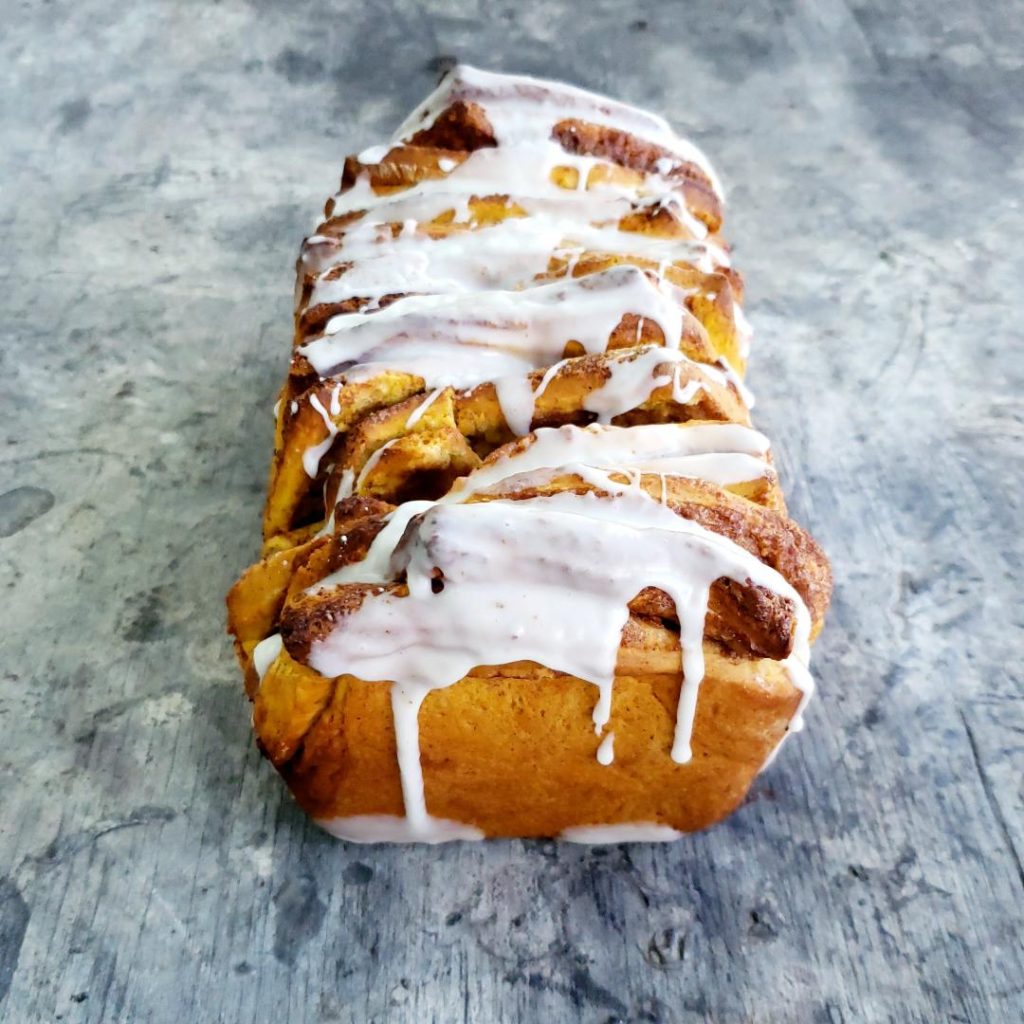 functional image pumpkin pull apart bread loaf