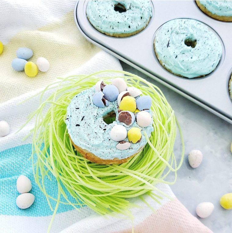 Mini Egg Easter Donuts