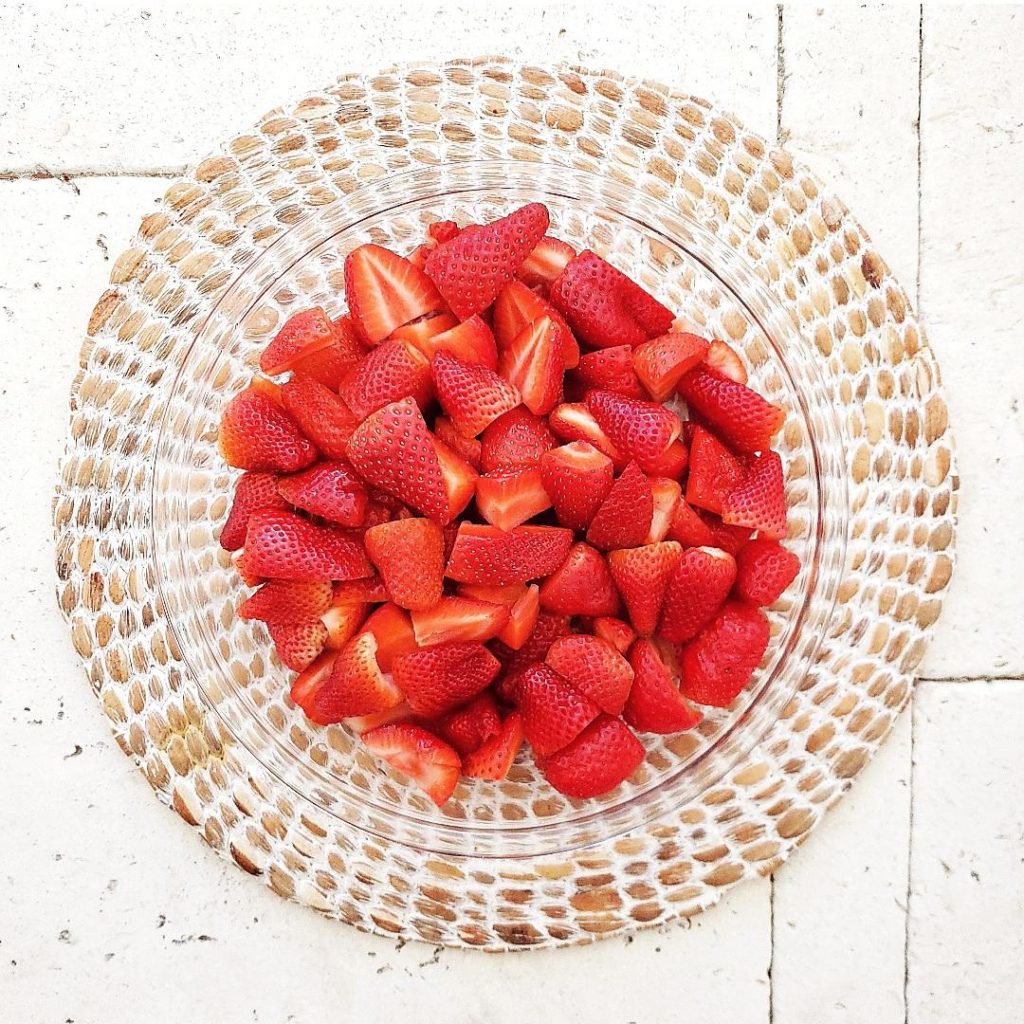 functional image fresh strawberry crisp cut strawberries