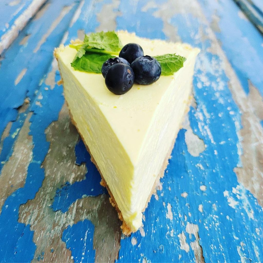 functional image no bake lemon cheesecake slice