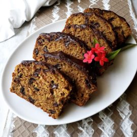 functional image chocolate chip zucchini bread sliced